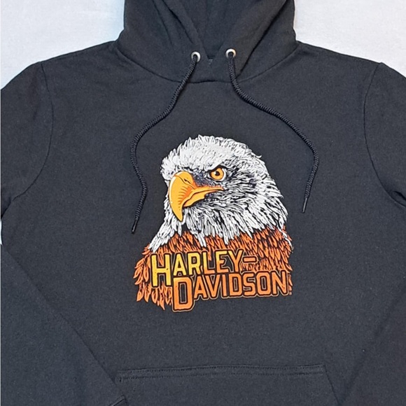 Harley-Davidson Eagle Hoodie - Women's size SMALL - Picture 3 of 9